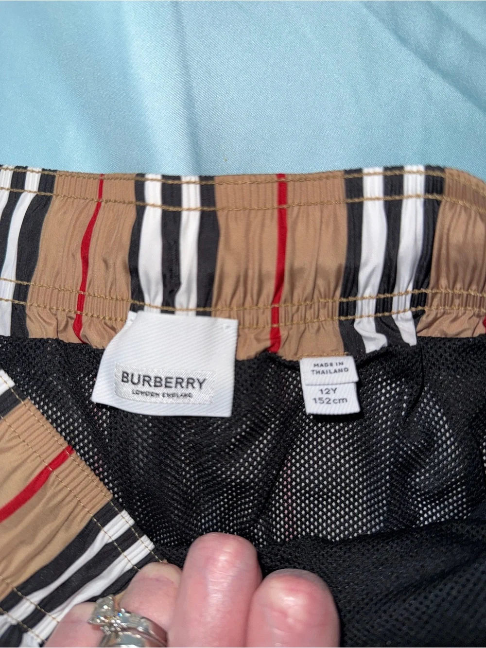 Burberry boys size